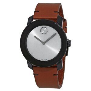 FX04275B NWT Movado Fashion Men's Quartz Steel Authentic Watch